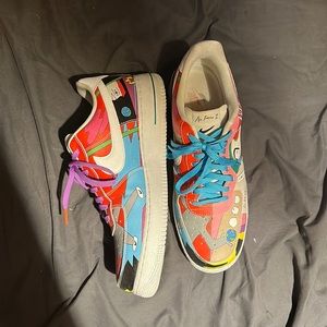 Nike Air Force 1 lows Ruohan Wang New With Box great condition